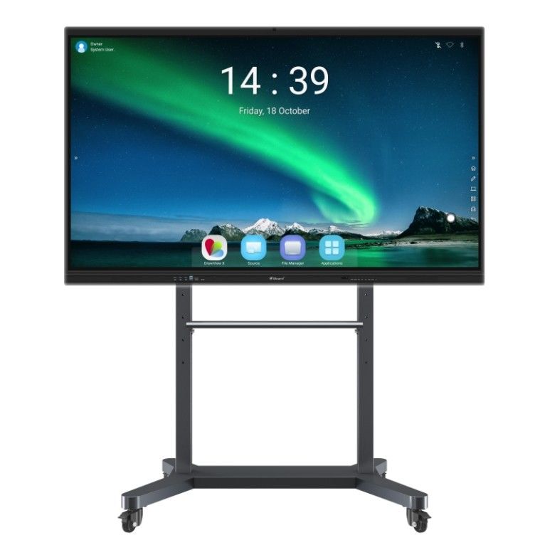 المصنع المباشر 65 75 86 98 105 110 بوصة 4K التفاعلية لوحة مسطحة رقمية شاشة لمسة LCD لوحة ذكية للفصول الدراسية