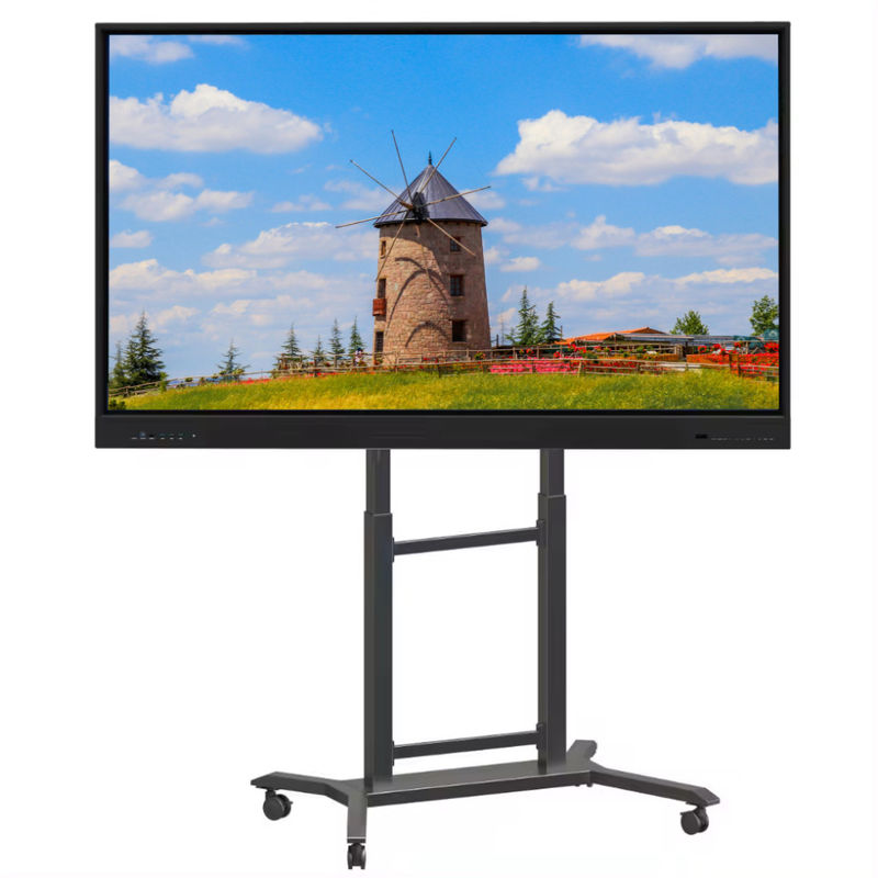 لوحة IBoard 86 بوصة 4k لوحات تفاعلية ذكية شاشة متعددة اللمس لوحة LCD مع لوحة بيضاء برنامج لوحة بيضاء رقمية ذكية لمؤتمرات الفصول الدراسية