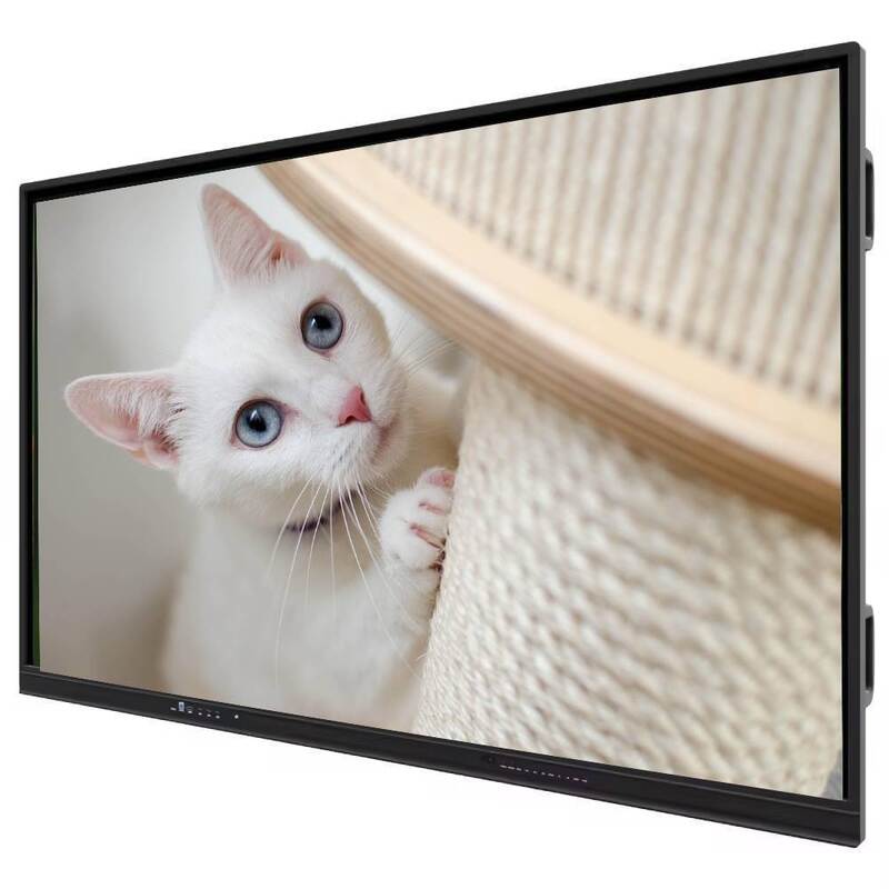 2026 الوافد الجديد دقة 4K UHD نظام تشغيل Android 13/14 لوح أبيض تفاعلي ذكي بـ 50 نقطة لمس للتعليم والاجتماعات