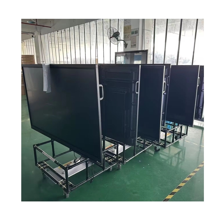 شاشة تفاعلية مسطحة تعمل باللمس للبيع بالجملة من المصنع مع لمس بالأشعة تحت الحمراء وترقية عن بعد عبر شبكة الإنترنت، سبورة بيضاء تفاعلية وشاشة تلفزيون تعمل باللمس