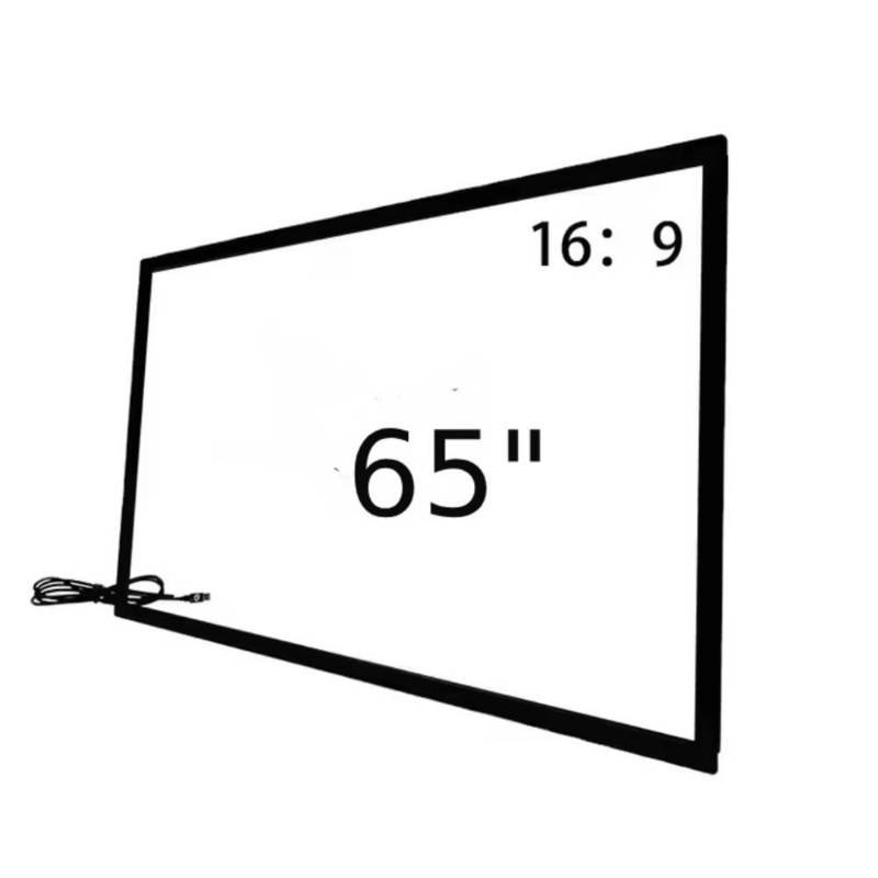 إطار لمس بالأشعة تحت الحمراء 32 43 49 55 65 75 بوصة 40 نقطة لمس بالأشعة تحت الحمراء مع وصلة USB لشاشة الكشك الرقمي، التلفزيون، الشاشة