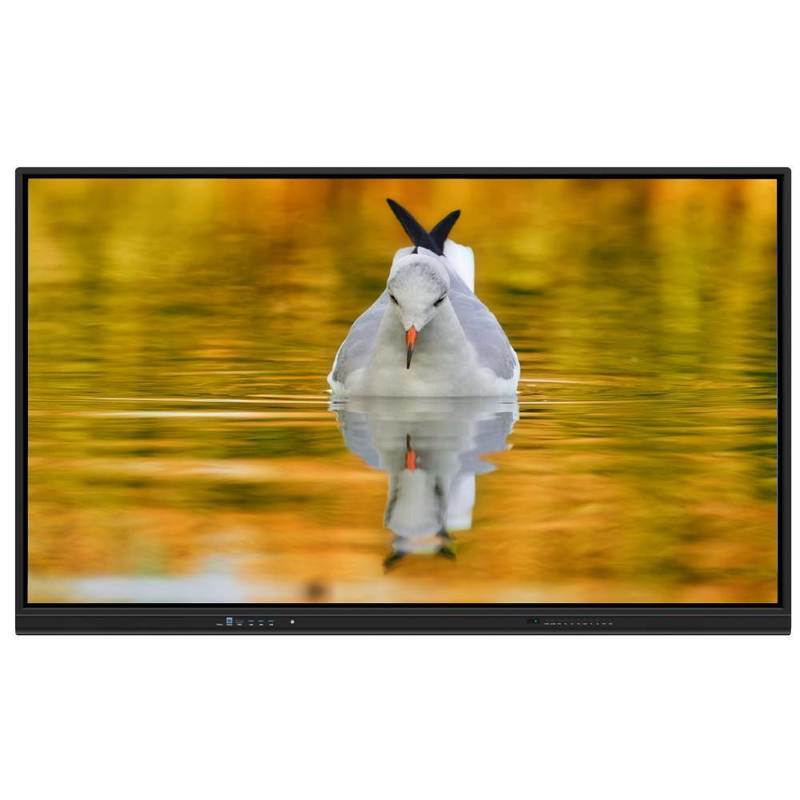 لوحة LED تفاعلية مع Android 14 Ultra Fine Infrared Touch وميكروفون الكاميرا الاختياري للمدارس والاجتماعات