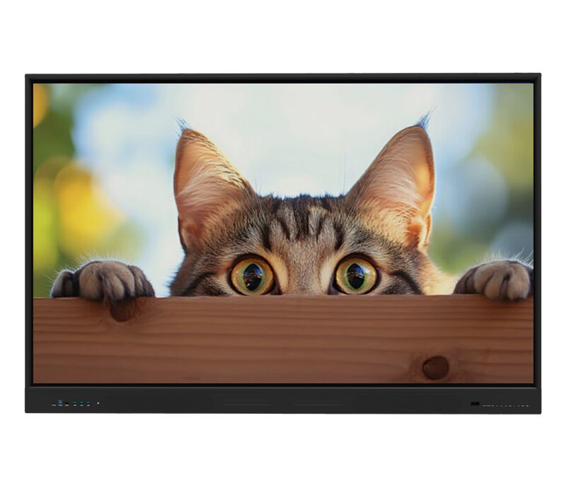 لوحة تفاعلية مسطحة متعددة اللمس ذكية بدقة 4K ونظام مزدوج أندرويد/ويندوز للتعليم والأعمال