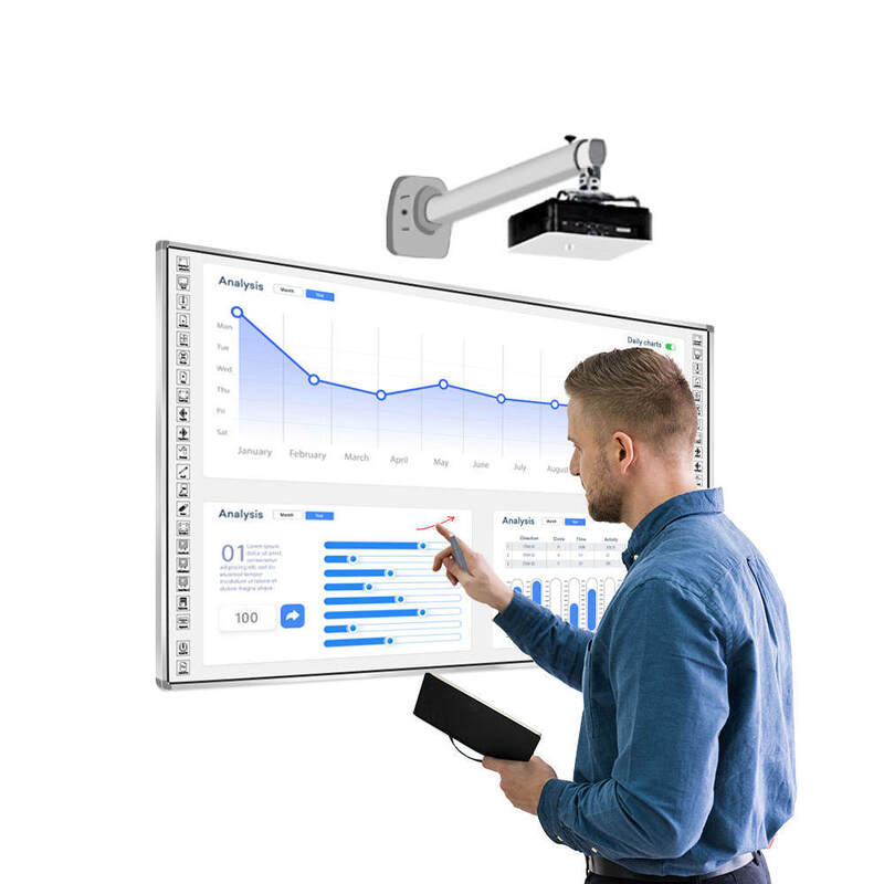 86-inch Optical Interactive Whiteboard with 20 Touch Points and Optical Imaging Touch Technology for Smart Teaching and Meetings