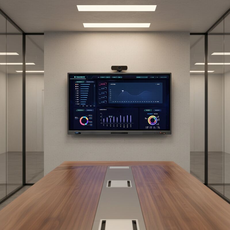 لوحة مسطحة تفاعلية 98 بوصة بدقة 4K UHD أندرويد 9.0 ومكبرات الصوت المدمجة 2 X 10W للتعاون المعزز