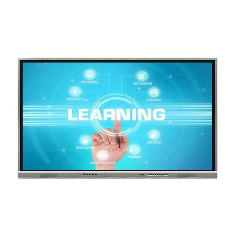 مؤتمر OEM الألوان شاشة شاشة متفاعلية مسطحة في المعدن للاجتماعات المؤسسية