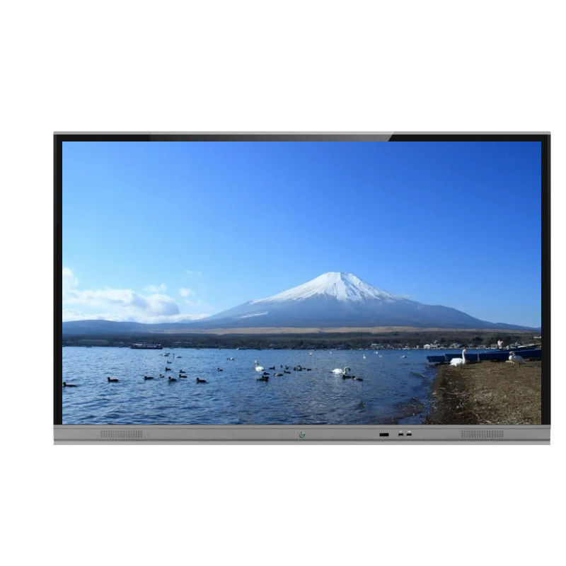 86 بوصة LED Smart Board 4k لوحة تفاعلية مع الكمبيوتر في جهاز كمبيوتر واحد في ألواح ذات لمسة صغيرة
