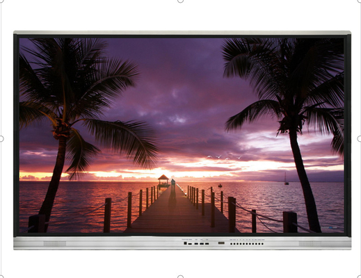 86 بوصة كبيرة تعمل باللمس شاشات 4K LCD شاشات لوحة مسطحة تفاعلية السبورة الذكية