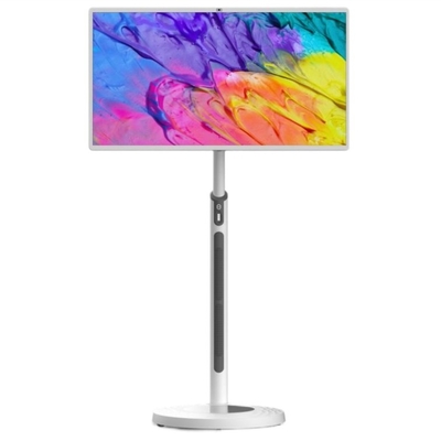 1080p 32 بوصة UHD الشاشة الكبيرة المحمولة الدورية الذكية الهاتف المحمول التلفزيون LCD الإعلان الداخلي شاشة ذكية