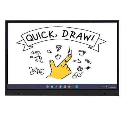 75 بوصة كل شيء في واحد اللوحة البيضاء التفاعلية اللوحات الذكية لمؤتمرات المكتب المدرسي