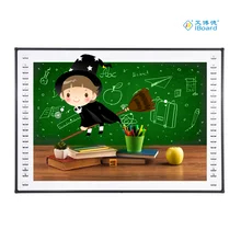 الأشعة تحت الحمراء متعددة اللمس 10 نقاط الكتابة نوع القلم التفاعلي لوحة بيضاء للمؤتمرات أطفال المدارس الابتدائية USB 82 بوصة