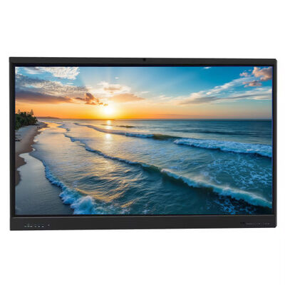 iBoard 65 75 86 98 بوصة شاشة 4K لوحة ذكية مع متعدد اللمسات وأندرويد / ويندوز / لينكس / ماك أوس لوحة بيضاء تفاعلية