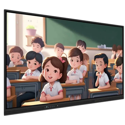 55 65 75 86 98 105 بوصة 4K الرقمية التفاعلية لوحة مسطحة شاشة لمسة Ai ذكية التفاعلية لوحة بيضاء للمؤتمرات في الفصل الدراسي