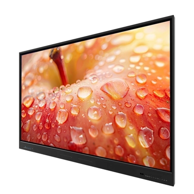 لوحة LED التفاعلية 86 98 110 بوصة أندرويد 13 14 لوحة LCD الذكية استجابة 5-8 Ms برنامج اجتماع متوافق مع الكاميرا والميكروفون ووضع الهاتف المحمول