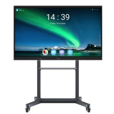 المصنع المباشر 65 75 86 98 105 110 بوصة 4K التفاعلية لوحة مسطحة رقمية شاشة لمسة LCD لوحة ذكية للفصول الدراسية