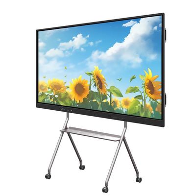 لوحة ذكية LCD كبيرة بحجم 98 و 110 بوصة، أطلق العنان للإمكانات الكاملة لاجتماعاتك مع سبورة بيضاء تفاعلية بعمر افتراضي 50000 ساعة، الحل الأمثل للتعاون والبرامج