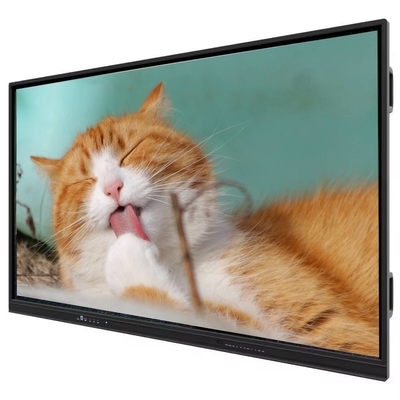 IBoard Wholesale 55 65 75 بوصة Dual Touch Smart Interactive Whiteboard Panel للمدرسة والتعليم الصف 86 بوصة حجم الشاشة