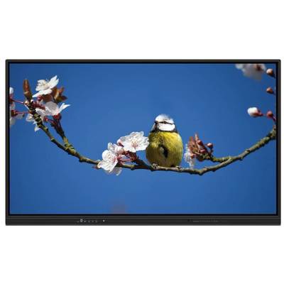 شاشة ذكية LCD بنظام Android 14 مقاس 15 بوصة معتمدة من EDLA من Google، مقاسات 65 و 75 و 86 بوصة، سبورة بيضاء، برنامج، أدوات تعليمية، تطبيق اجتماعات للعروض التقديمية الصفية التجارية