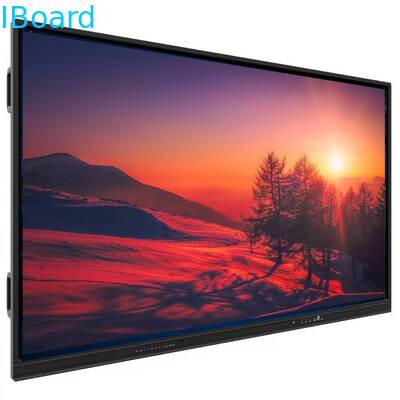 65/75/86/98 إنش متعددة اللمسات التفاعلية الشاشة اللمسة لوحة بيضاء مع دقة 4K للتدريس والاجتماعات التجارية