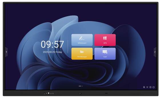 شاشة لمسة تحت الحمراء التفاعلية ذات اللوحة البيضاء مع منفذ بيانات USB 7h صلابة