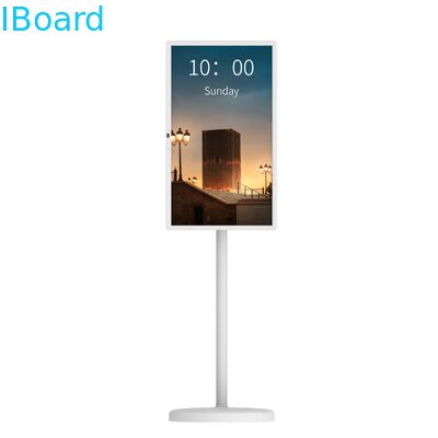 32 بوصة محمولة التلفزيون ذكي بشاشة لمس الكاميرا المدمجة والبطارية 15000mAh