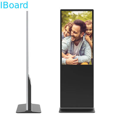 إشارة رقمية قائمة مجانية مع 500-2500 نيت من الوضوح وشاشة LCD ملونة 16.7M للإعلانات الداخلية