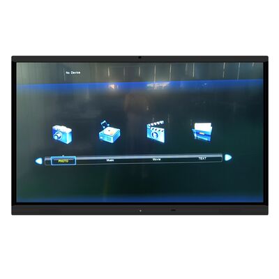 شاشة لمسة تفاعلية ذات نظام التشغيل الحر 86 بوصة للاجتماعات والأقسام الدراسية الآمنة