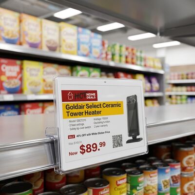 المكتب الذكي السوبر ماركت E-Ink Display Tag السعر 4 لون إلكترونية رف الملصق