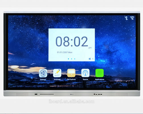 4K 55 65 75 86 98 بوصة اللوحة المسطحة التفاعلية اللوحة البيضاء التفاعلية اللوحة الذكية للاجتماع التعليمي