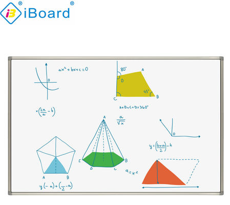 لوحة بيضاء تفاعلية بالأشعة تحت الحمراء مقاس 90 بوصة، لوحة بيضاء إلكترونية، واجهة USB، سطح نانو سيراميك