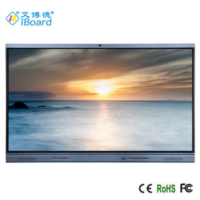 مؤتمر Android 11 Smart LED Board Infrared Multi Touch مراقب مع كاميرا مدمجة