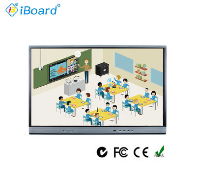 الأنظمة المزدوجة 300cd / m2 السبورة التفاعلية من Iboard Android Win 65 VGA